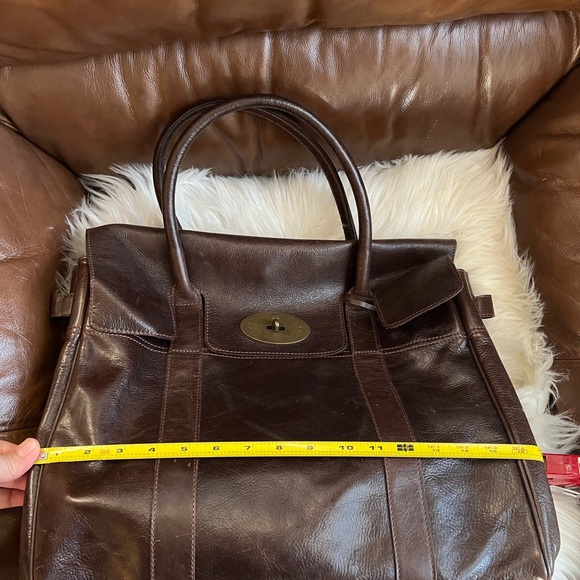 Mulberry Bayswater Vintage Leather Flap Shoulder bag - Picture 15 of 16